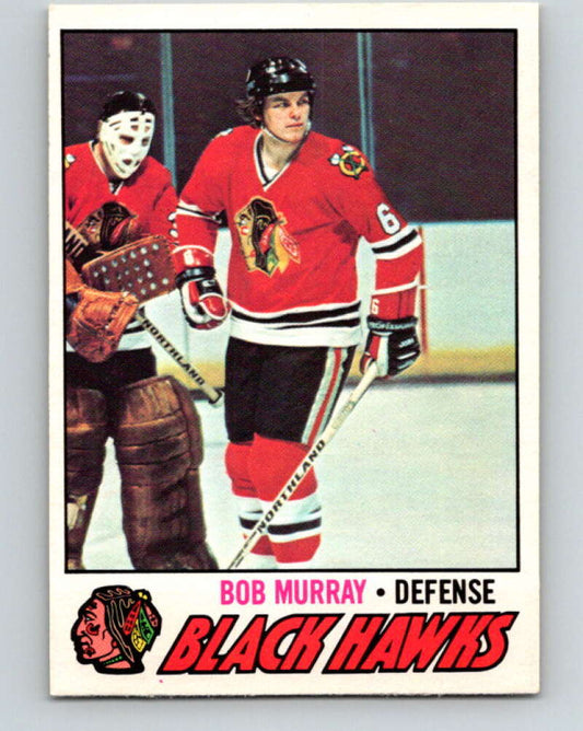 1977-78 O-Pee-Chee #12 Bob Murray  Chicago Blackhawks  V12988