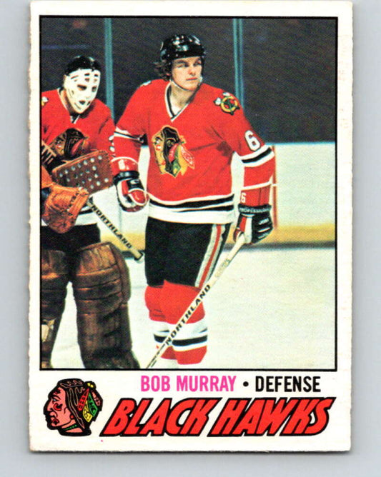 1977-78 O-Pee-Chee #12 Bob Murray  Chicago Blackhawks  V12991