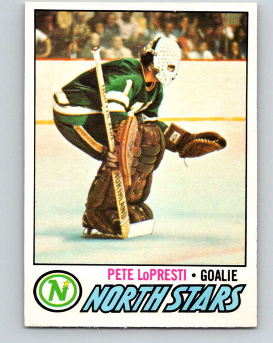 1977-78 O-Pee-Chee #13 Pete LoPresti  Minnesota North Stars  V12995