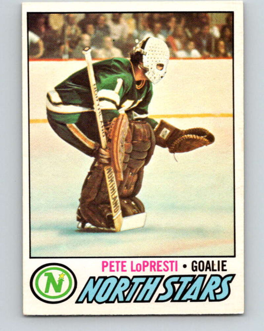 1977-78 O-Pee-Chee #13 Pete LoPresti  Minnesota North Stars  V12996