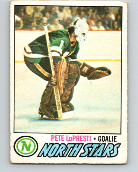 1977-78 O-Pee-Chee #13 Pete LoPresti  Minnesota North Stars  V12999