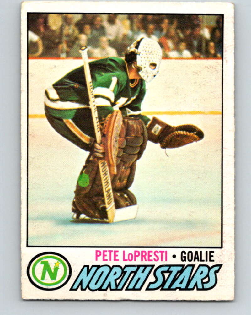 1977-78 O-Pee-Chee #13 Pete LoPresti  Minnesota North Stars  V13000