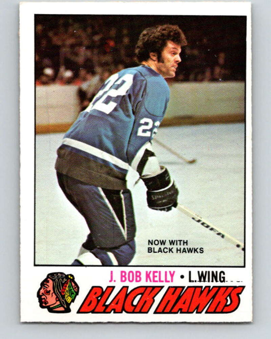 1977-78 O-Pee-Chee #14 J. Bob Kelly  Chicago Blackhawks  V13005
