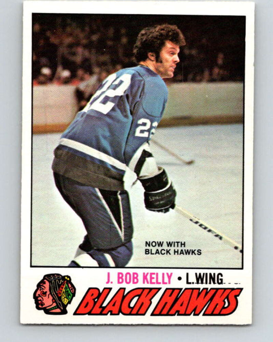 1977-78 O-Pee-Chee #14 J. Bob Kelly  Chicago Blackhawks  V13006