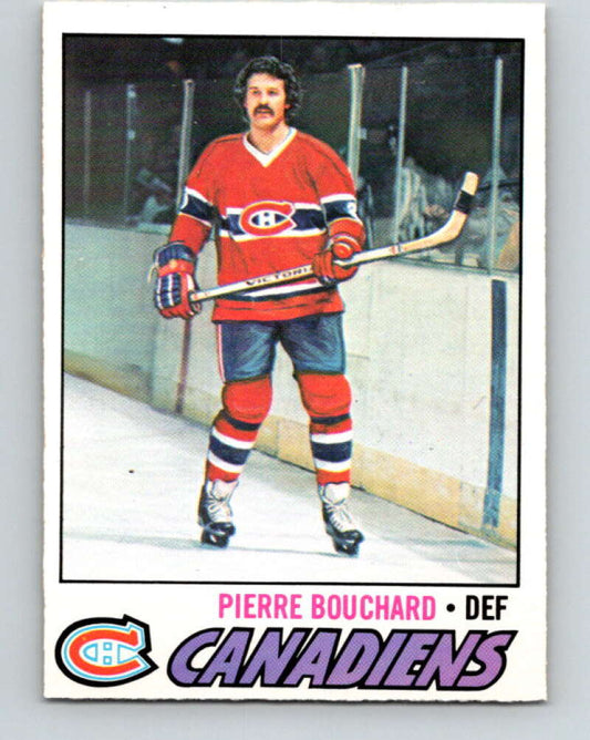 1977-78 O-Pee-Chee #20 Pierre Bouchard  Montreal Canadiens  V13045