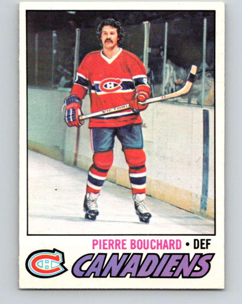 1977-78 O-Pee-Chee #20 Pierre Bouchard  Montreal Canadiens  V13046