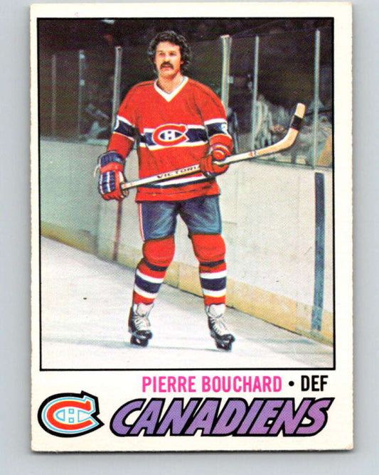 1977-78 O-Pee-Chee #20 Pierre Bouchard  Montreal Canadiens  V13049