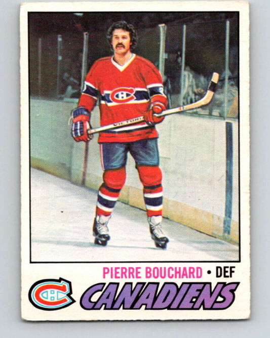 1977-78 O-Pee-Chee #20 Pierre Bouchard  Montreal Canadiens  V13051