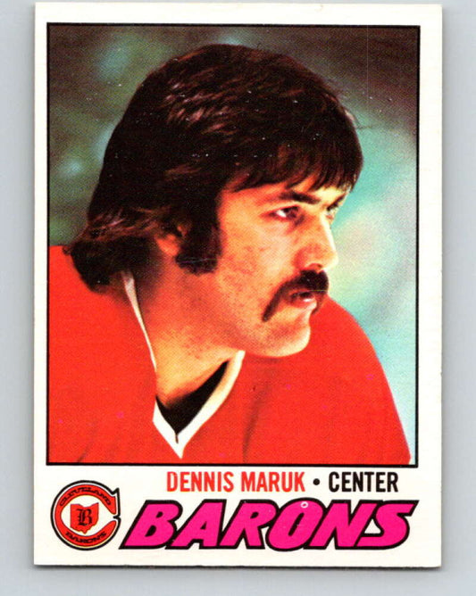 1977-78 O-Pee-Chee #21 Dennis Maruk  Cleveland Barons  V13054