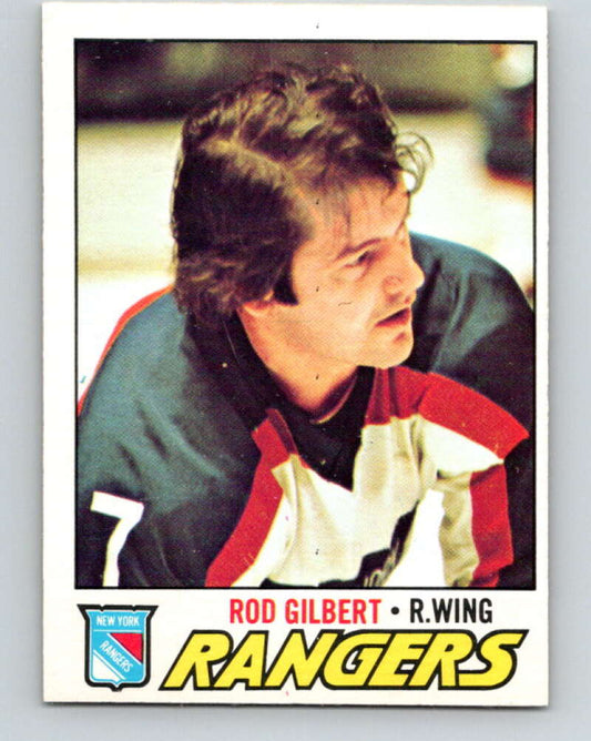 1977-78 O-Pee-Chee #25 Rod Gilbert  New York Rangers  V13080