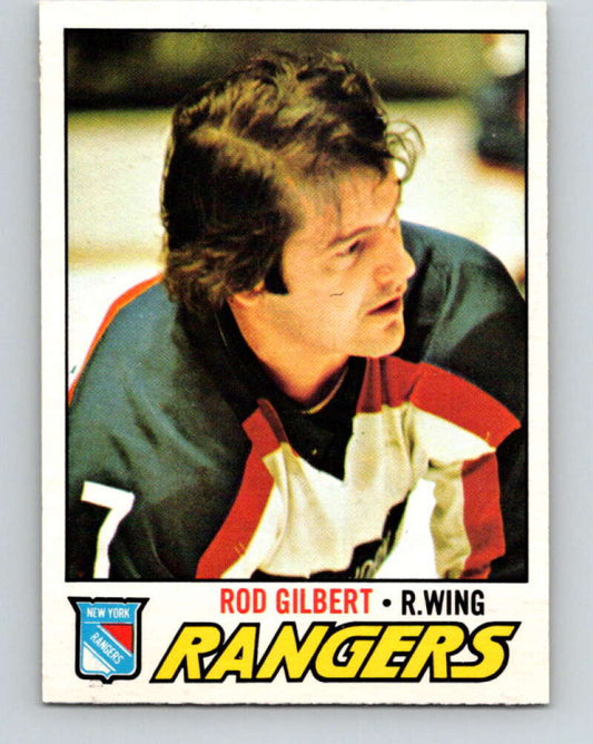 1977-78 O-Pee-Chee #25 Rod Gilbert  New York Rangers  V13081