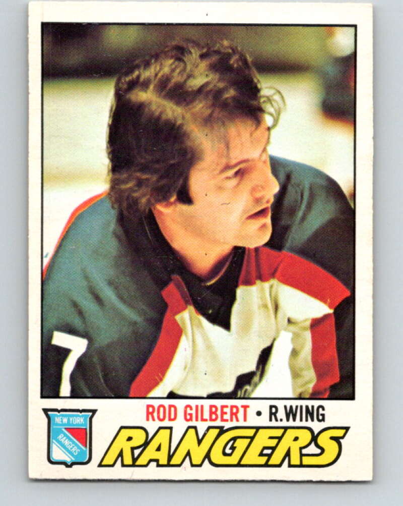 1977-78 O-Pee-Chee #25 Rod Gilbert  New York Rangers  V13085