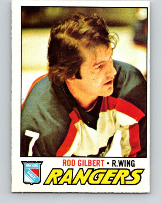 1977-78 O-Pee-Chee #25 Rod Gilbert  New York Rangers  V13086