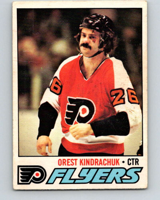 1977-78 O-Pee-Chee #26 Orest Kindrachuk  Philadelphia Flyers  V13091