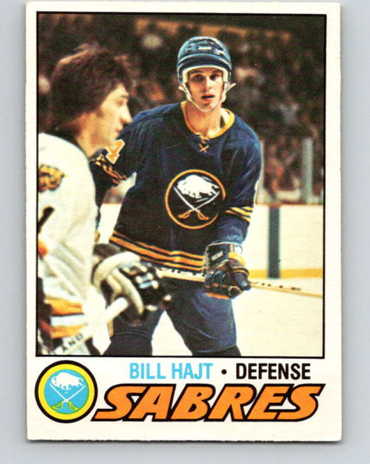 1977-78 O-Pee-Chee #27 Bill Hajt  Buffalo Sabres  V13096