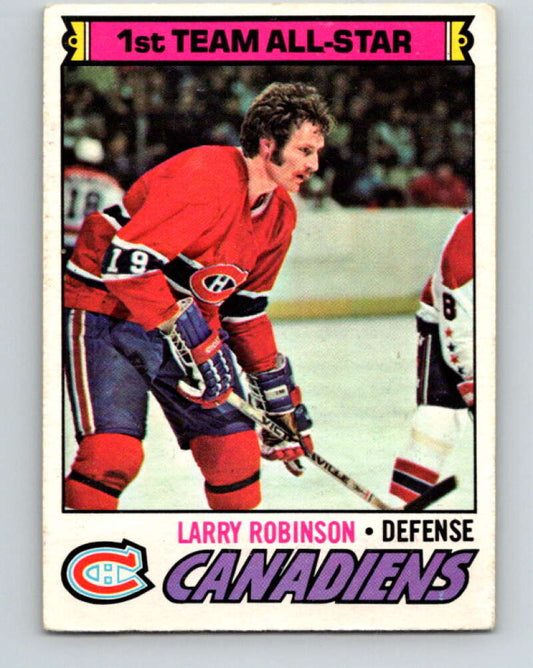 1977-78 O-Pee-Chee #30 Larry Robinson AS  Montreal Canadiens  V13112