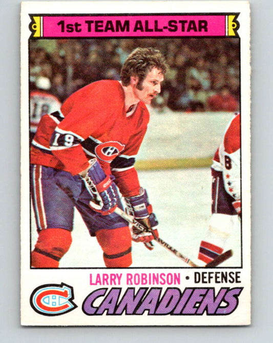 1977-78 O-Pee-Chee #30 Larry Robinson AS  Montreal Canadiens  V13113