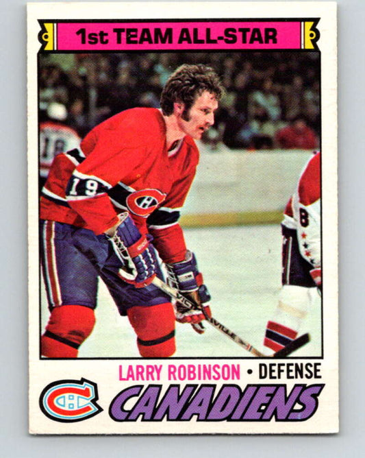 1977-78 O-Pee-Chee #30 Larry Robinson AS  Montreal Canadiens  V13114