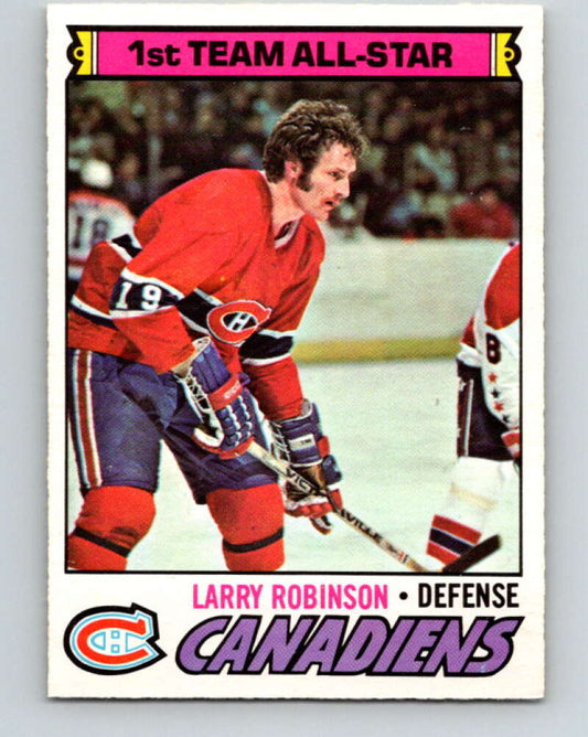 1977-78 O-Pee-Chee #30 Larry Robinson AS  Montreal Canadiens  V13116