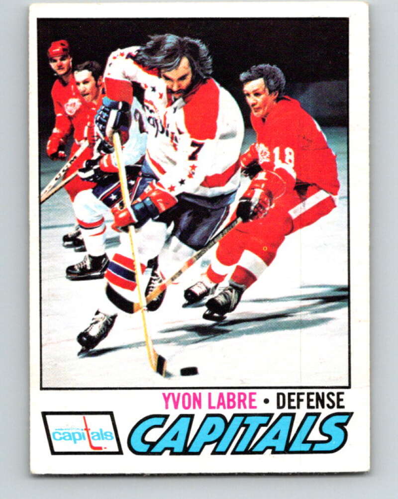 1977-78 O-Pee-Chee #31 Yvon Labre  Washington Capitals  V13120