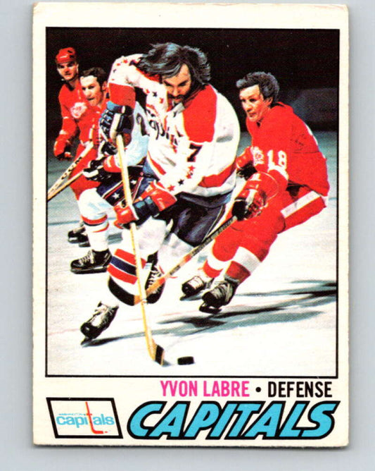 1977-78 O-Pee-Chee #31 Yvon Labre  Washington Capitals  V13121