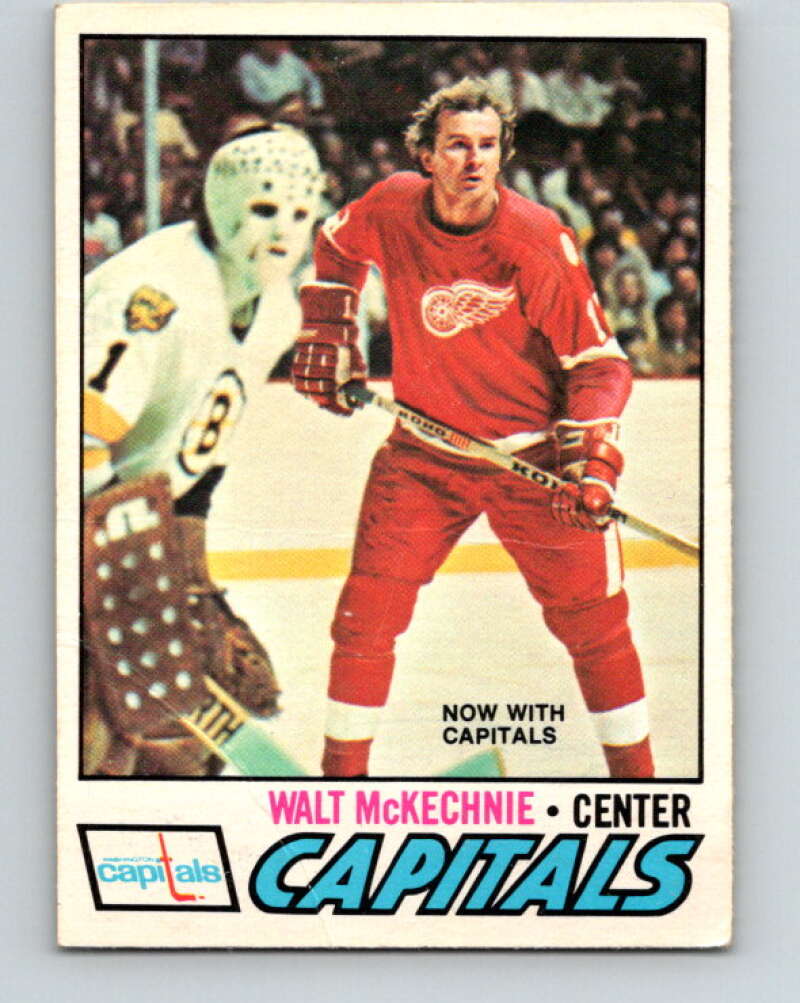 1977-78 O-Pee-Chee #32 Walt McKechnie  Washington Capitals  V13123