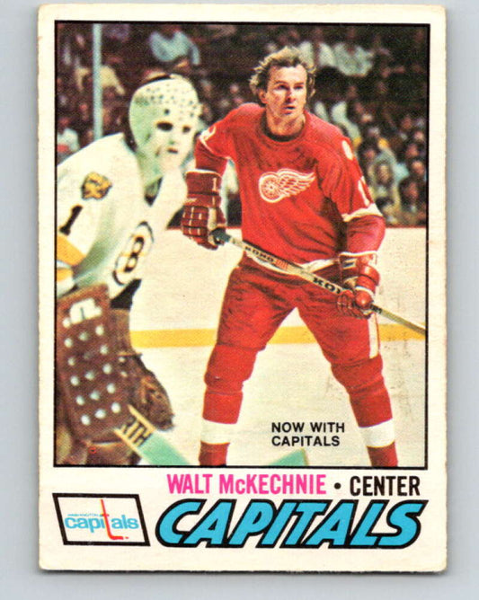 1977-78 O-Pee-Chee #32 Walt McKechnie  Washington Capitals  V13126