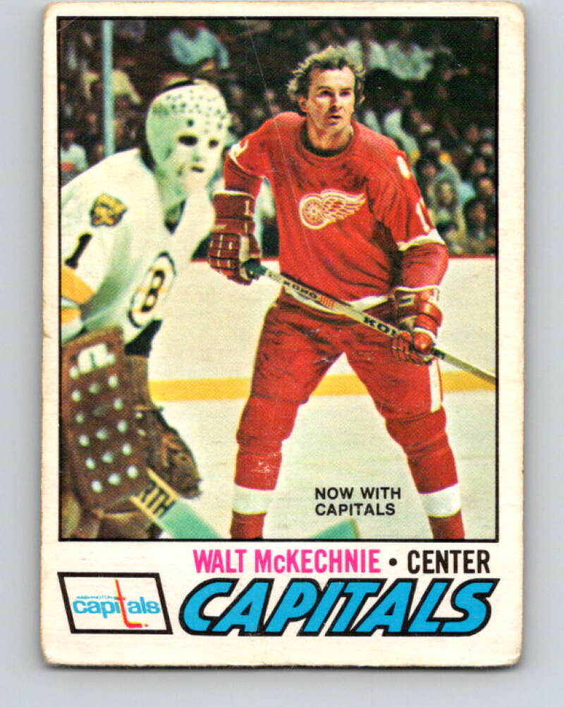 1977-78 O-Pee-Chee #32 Walt McKechnie  Washington Capitals  V13130