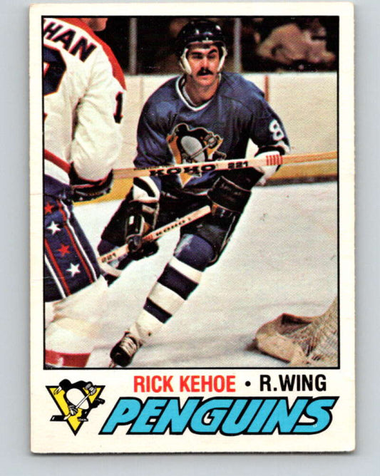 1977-78 O-Pee-Chee #33 Rick Kehoe  Pittsburgh Penguins  V13131