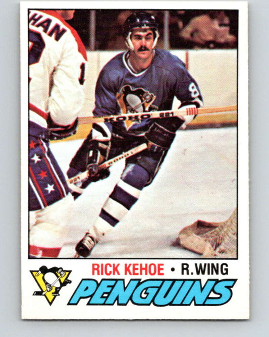 1977-78 O-Pee-Chee #33 Rick Kehoe  Pittsburgh Penguins  V13132