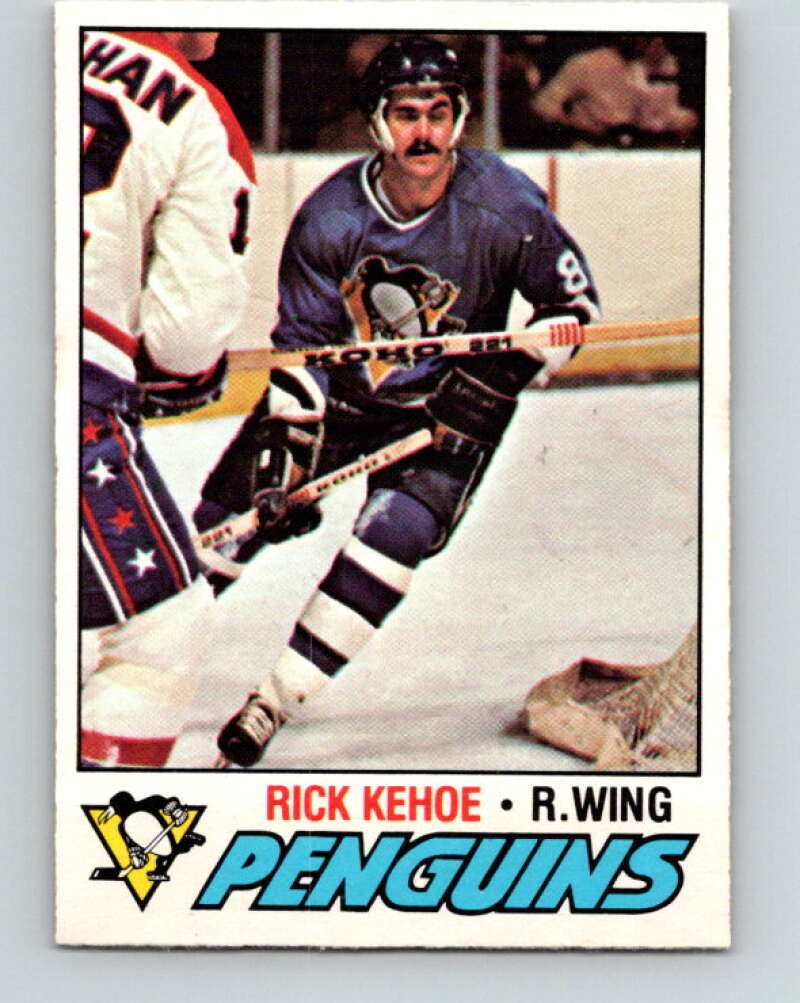 1977-78 O-Pee-Chee #33 Rick Kehoe  Pittsburgh Penguins  V13133