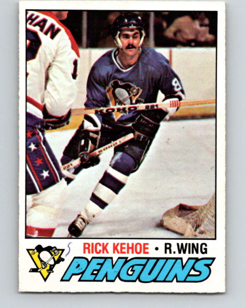 1977-78 O-Pee-Chee #33 Rick Kehoe  Pittsburgh Penguins  V13135