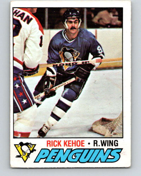 1977-78 O-Pee-Chee #33 Rick Kehoe  Pittsburgh Penguins  V13136