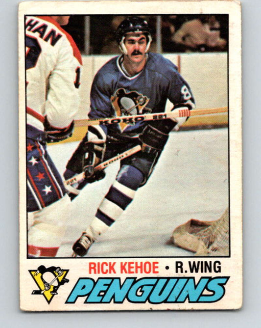 1977-78 O-Pee-Chee #33 Rick Kehoe  Pittsburgh Penguins  V13138