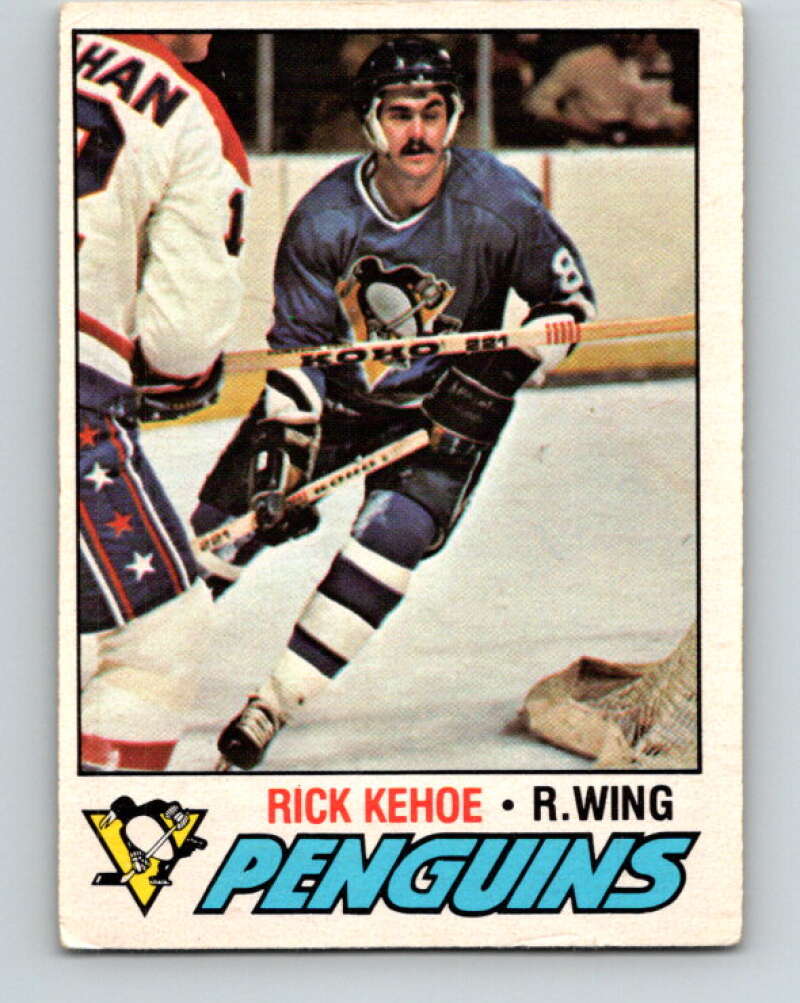 1977-78 O-Pee-Chee #33 Rick Kehoe  Pittsburgh Penguins  V13139