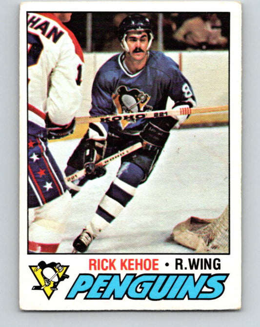 1977-78 O-Pee-Chee #33 Rick Kehoe  Pittsburgh Penguins  V13140