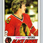 1977-78 O-Pee-Chee #34 Randy Holt  RC Rookie Chicago Blackhawks  V13142
