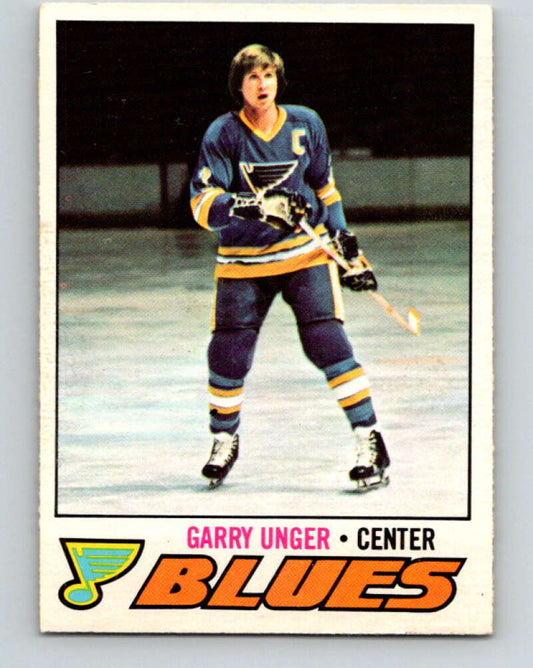 1977-78 O-Pee-Chee #35 Garry Unger  St. Louis Blues  V13148