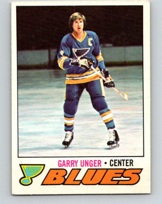 1977-78 O-Pee-Chee #35 Garry Unger  St. Louis Blues  V13150