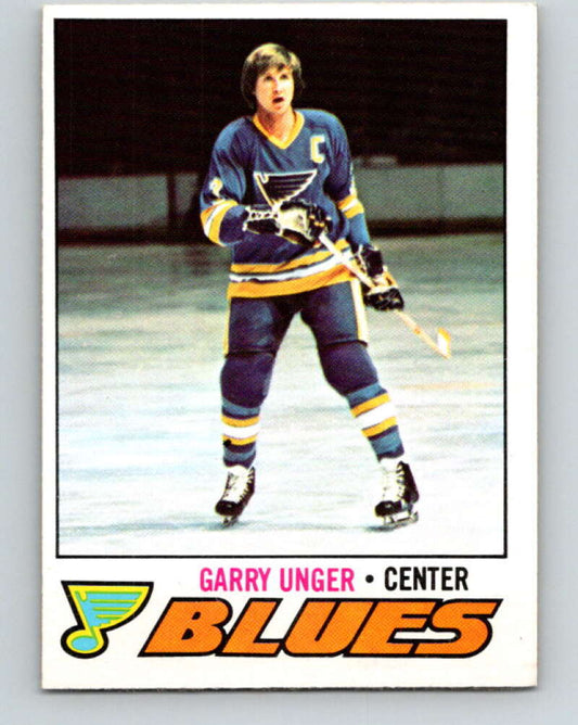 1977-78 O-Pee-Chee #35 Garry Unger  St. Louis Blues  V13151