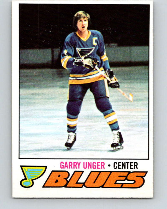 1977-78 O-Pee-Chee #35 Garry Unger  St. Louis Blues  V13152