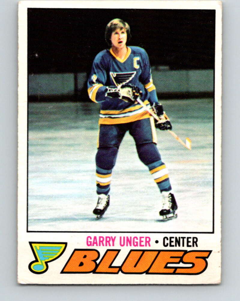 1977-78 O-Pee-Chee #35 Garry Unger  St. Louis Blues  V13155