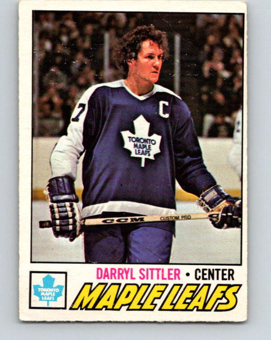 1977-78 O-Pee-Chee #38 Darryl Sittler  Toronto Maple Leafs  V13174