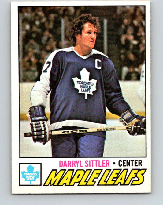 1977-78 O-Pee-Chee #38 Darryl Sittler  Toronto Maple Leafs  V13175