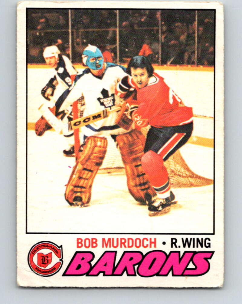 1977-78 O-Pee-Chee #39 Bob Murdoch  Cleveland Barons  V13181