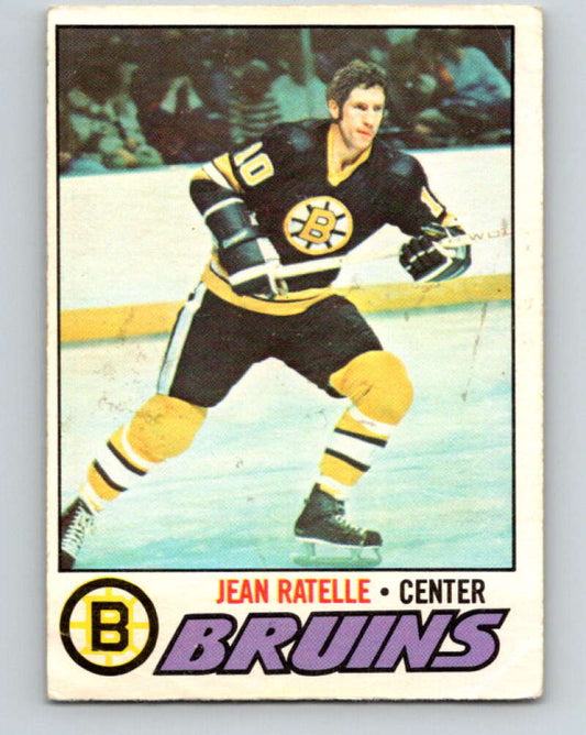 1977-78 O-Pee-Chee #40 Jean Ratelle  Boston Bruins  V13182