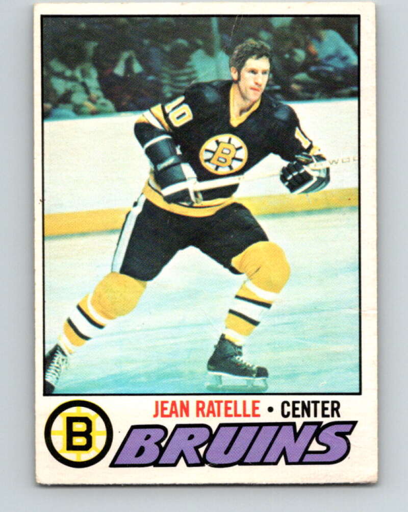 1977-78 O-Pee-Chee #40 Jean Ratelle  Boston Bruins  V13186