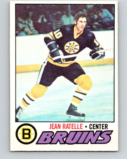 1977-78 O-Pee-Chee #40 Jean Ratelle  Boston Bruins  V13188