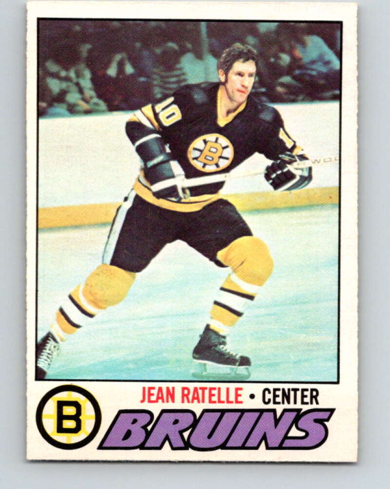 1977-78 O-Pee-Chee #40 Jean Ratelle  Boston Bruins  V13189