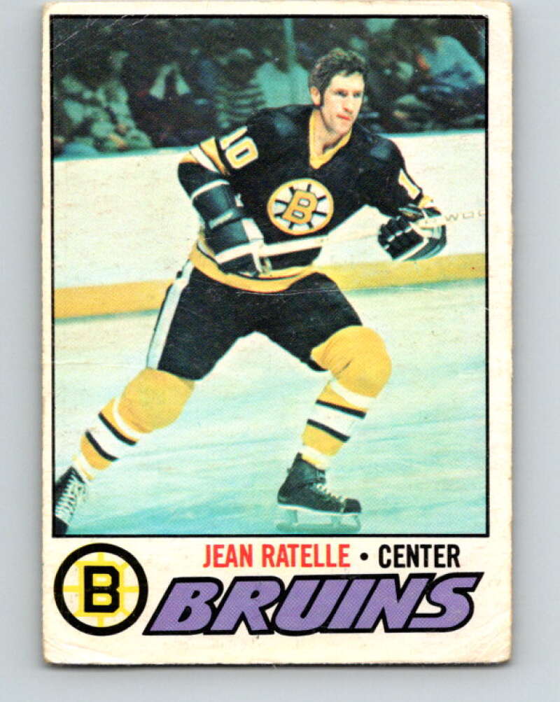 1977-78 O-Pee-Chee #40 Jean Ratelle  Boston Bruins  V13191